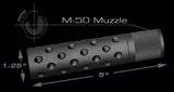 M50 Whisper Muzzle Brake Suppressor