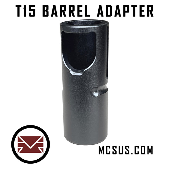 T15 Autococker Barrel Adapter Hammerhead Paintball Barrel